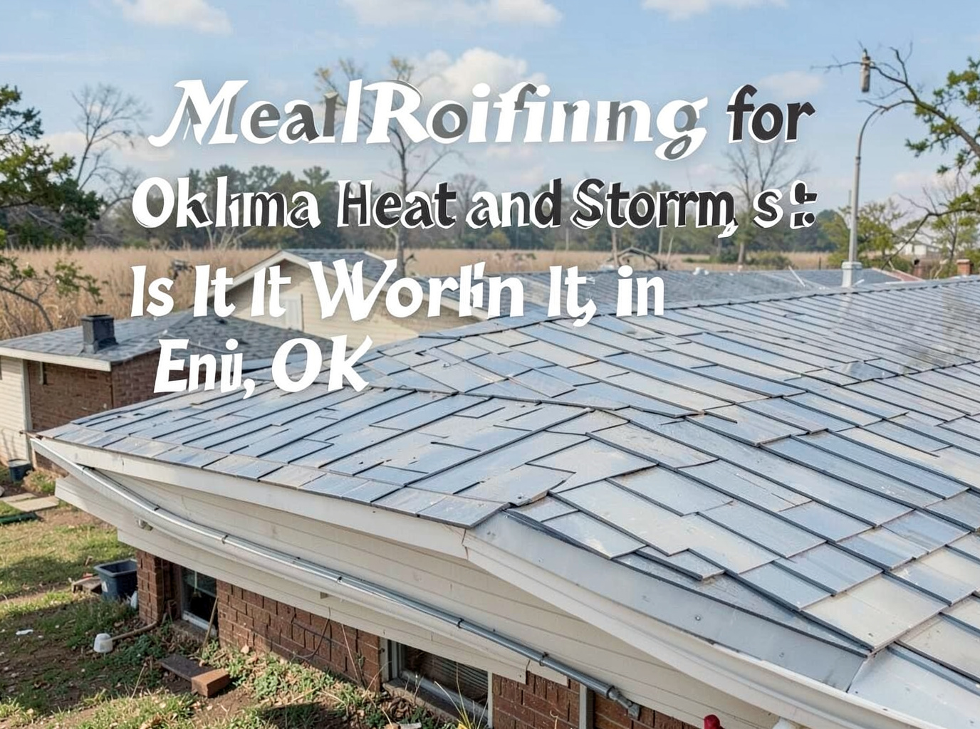 Metal Roofing for Oklahoma Heat and Storms: Is It Worth It in Enid, OK