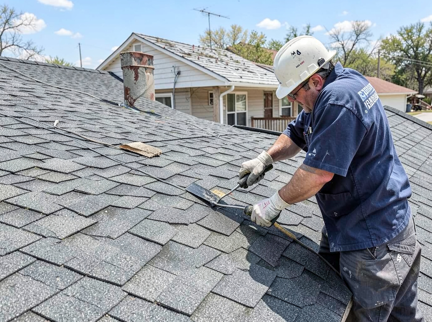 Asphalt Shingle Roof Replacement in Enid